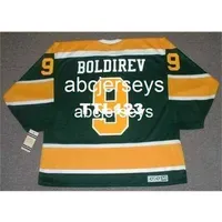 #9 IVAN BOLDIREV California Golden Seals 1972 CCM Vintage Hockey Jersey or custom any name or number retro Jersey