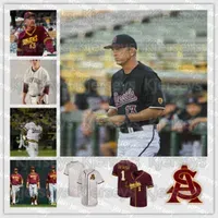 Baseball Jerseys NEW College Baseball Wears Custom  State Sun Devils baseball Jersey Austin Barnes Ian Kinsler Dustin Pedroia Andre Ethier Barry Bonds