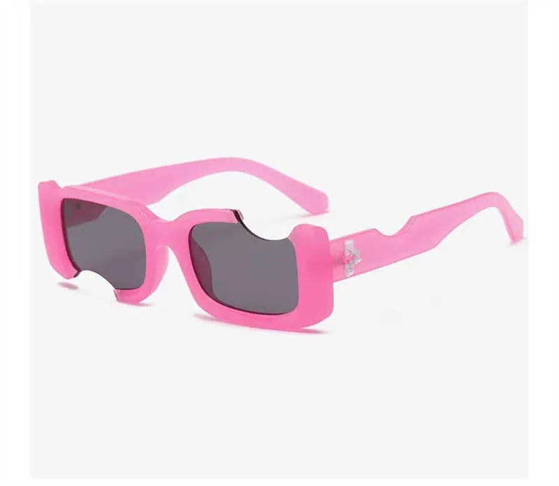 Off white pink sunglasses hotsell