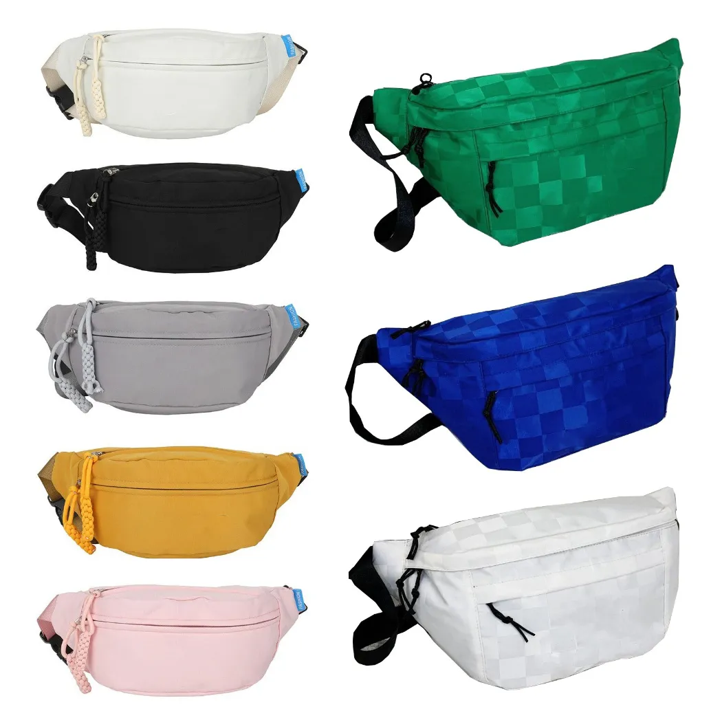 Designer Fanny Pack dappertutto Borsa a cintura Designer BUSH BUSH BASSO BUMBAG NYLON DOMENA Uomo da donna Outdoor Outdoor Cross Chody Borse Borsa 04