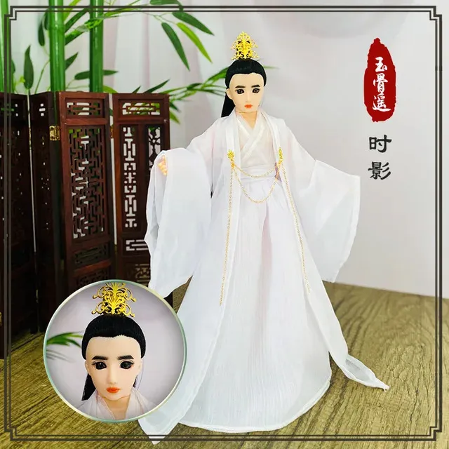 SUPVOX Lot De 3 Vêtements De Poupée Cheongsam Chinois - Tissu Léger - 30 Cm - Robes Traditionnelles Pour Jeu D’Imitation Et Collection - Cadeau Enfant