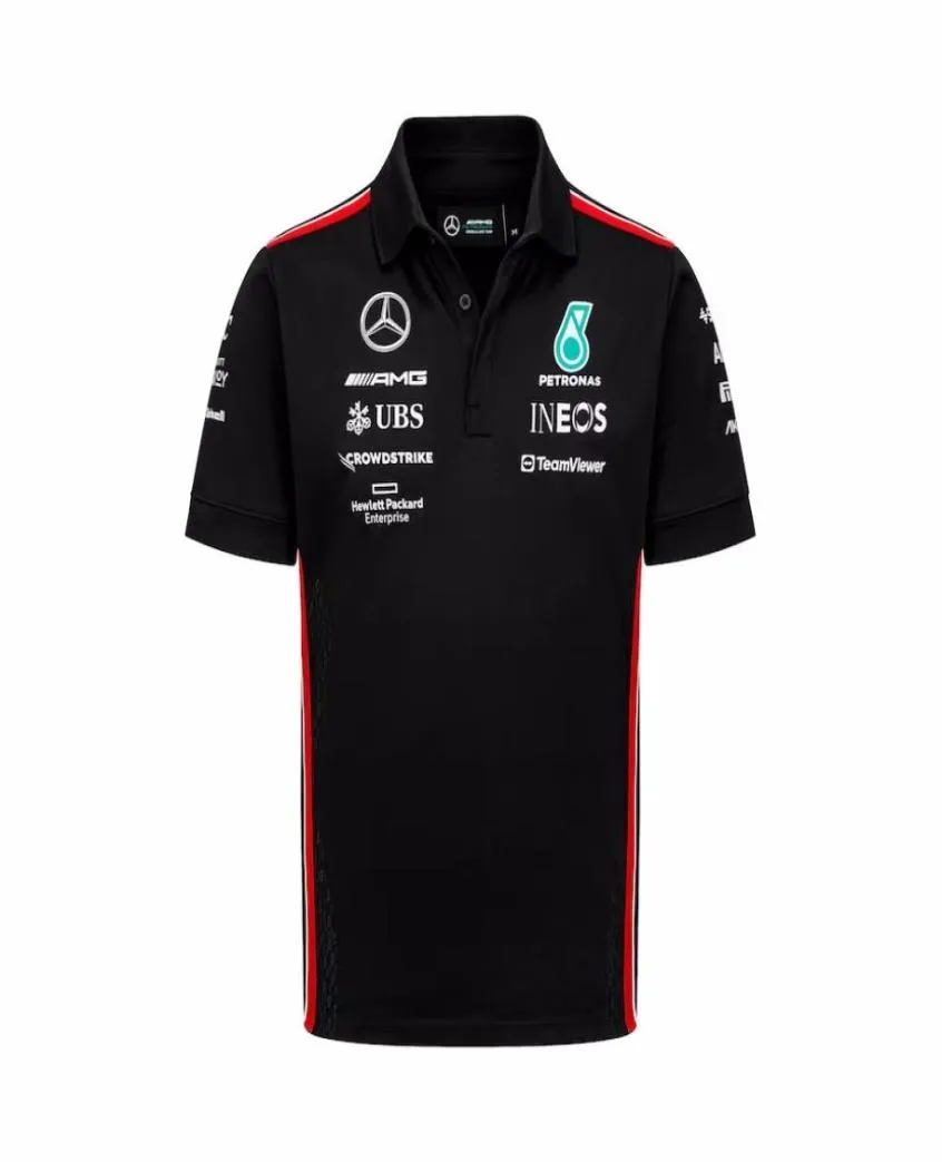 مسارات الرجال AMG Petronas 2023 Team Polo Black012345678910116208167 YJU2