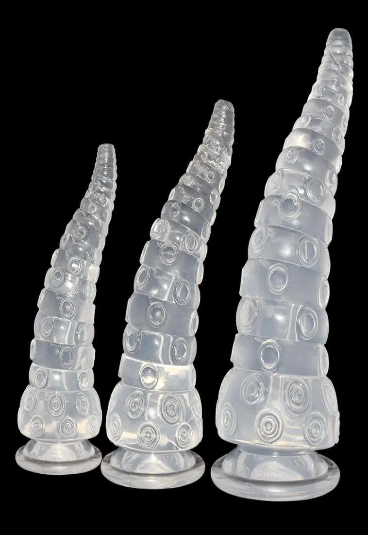 Super pulpo diseño de pierna lechón Artificial pene Miembro grande trasero Anal cola masturbador para adultos productos sexuales ano Toy1483236