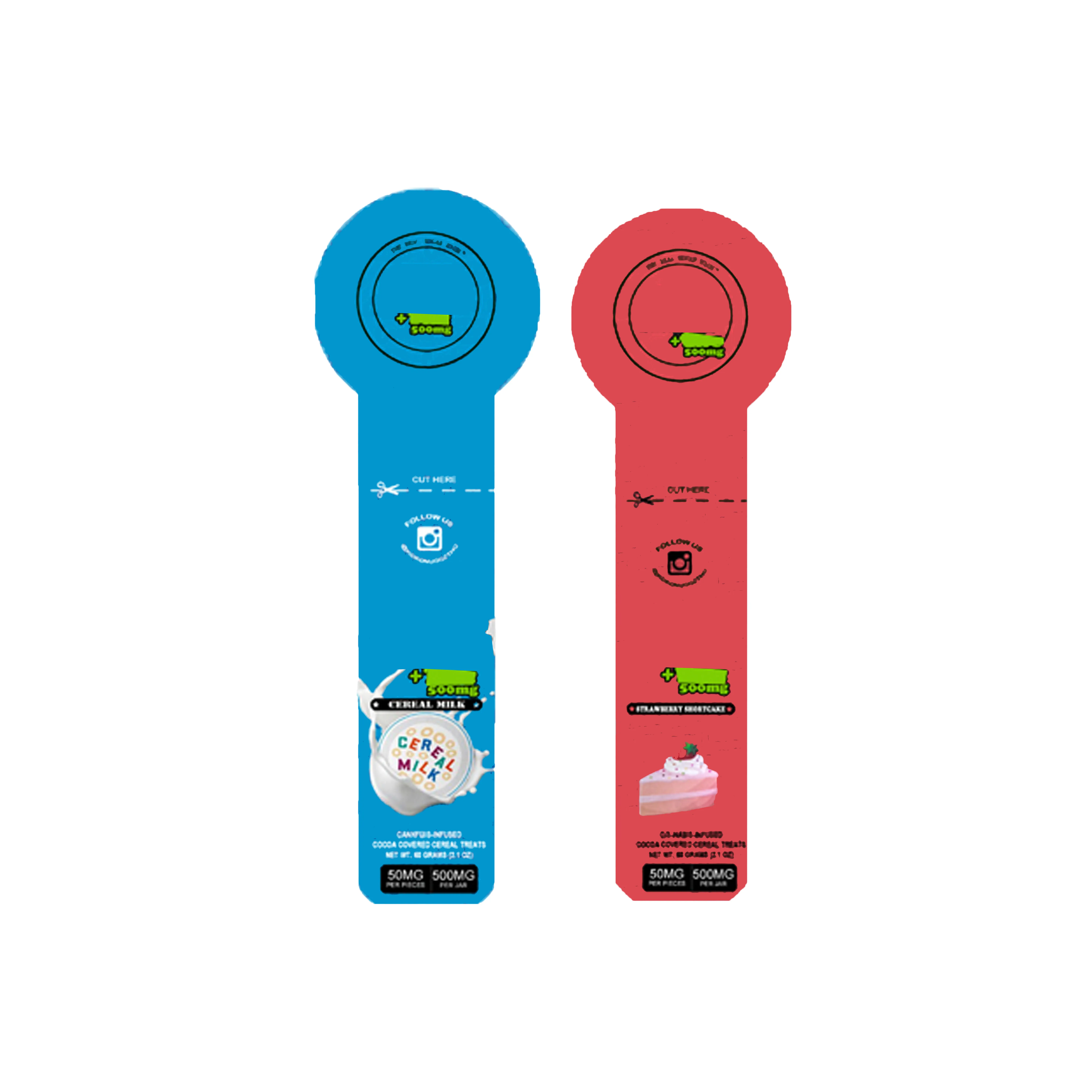 Wholesale Multi Strain Koko Nuggz 500mg Premium Flower Glass Jar Label