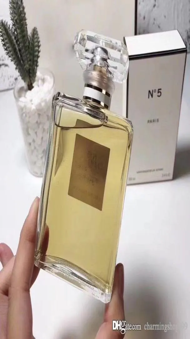 Luxo n5 perfume para mulher 100ml edp spray moda versão amarela c marca perfumes para mulher mais duradoura fragrância sexy parfum8921995