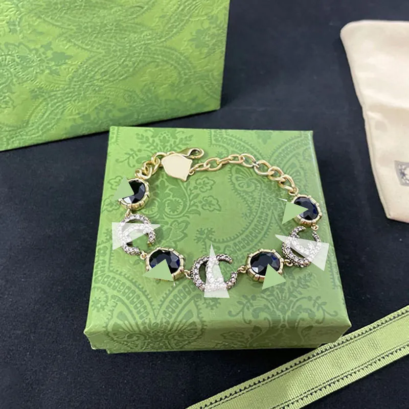 braccialetti a catena braccialetto ebraico di lusso vari 2 colori braccialetti di gioielli braccialetti versatili ebrei geometrici braccialetti anomisorni per i regali amanti del San Valentino set di regali