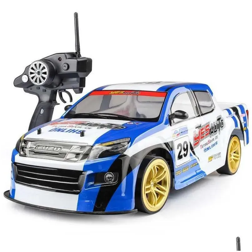 Electric/RC Car 1 10 4WD Remote Control 70km/h High Speed Drift Racing Simulation GTR Toy Off-road Rc Kids Toys T221214