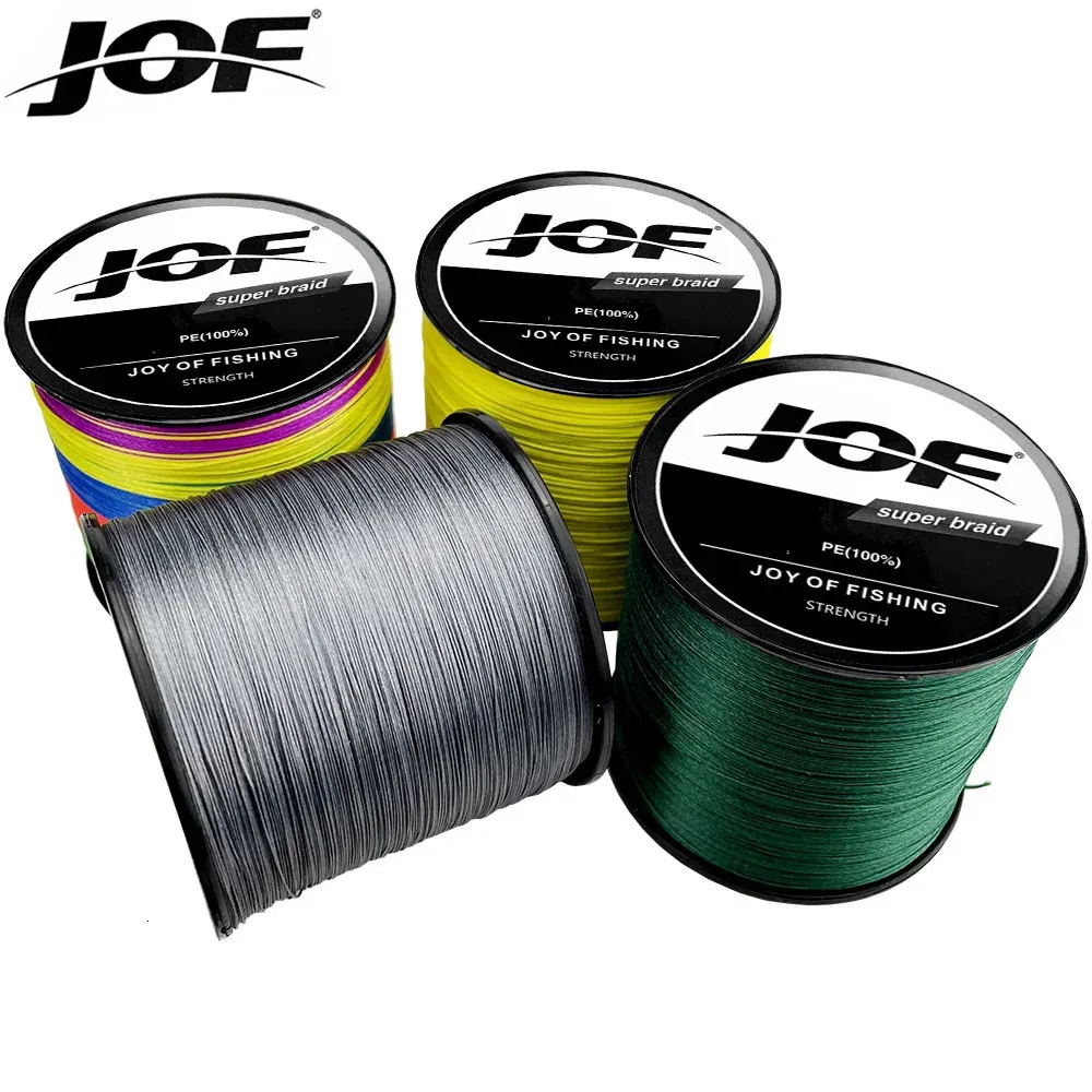 JOF 9 Strand Super Strong PE Thread Braidsed Fishing Line Multifilament,  300m/500m Length, 0.14 0.55mm Diameter, Thread Braids Thread Included  231201 From Huo05, $9.39