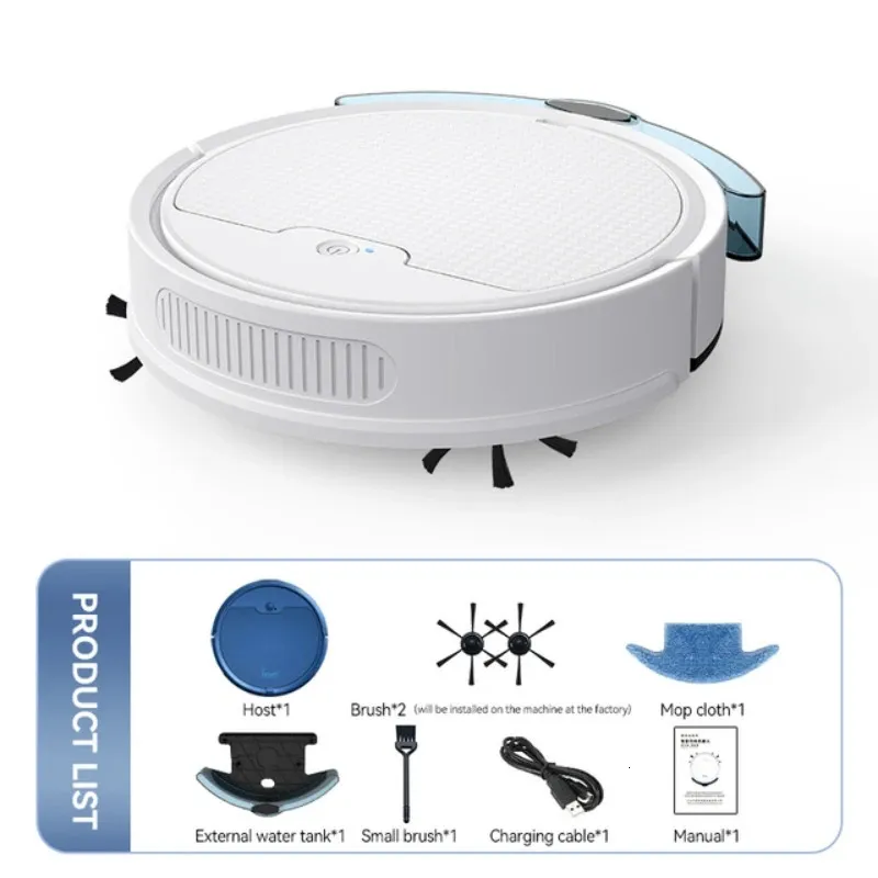 Robotic Vacuums 2023 BowAI Super Quiet APP remote Control 3 In 1 Smart Sweeping Robot 2000Pa and Vacuuming Sweeper Home Office Use 231130