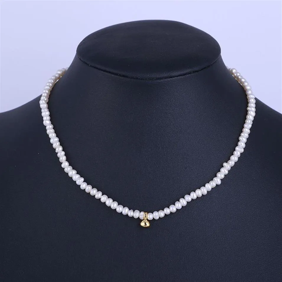 Barokke Natuurlijke Parel Choker Ketting Mode kralen ketting Sleutelbeen Ketting voor Vrouwen Party Bruiloft Sieraden voor Bride316I