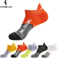 Sports Socks 5 Pairs Sport Ankle Men Nylon Outdoor Basketball Bike Running Bright Color Breathable Non-Slip No Show Travel 221101