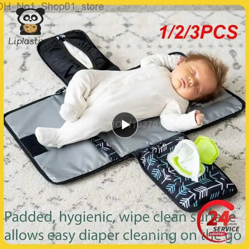 Changing Pads Covers 1/2/3PCS Portable Multifunction Foldable Waterproof Changing Pad Newborn Baby Diaper Changing Mat Changing Pads Q231202