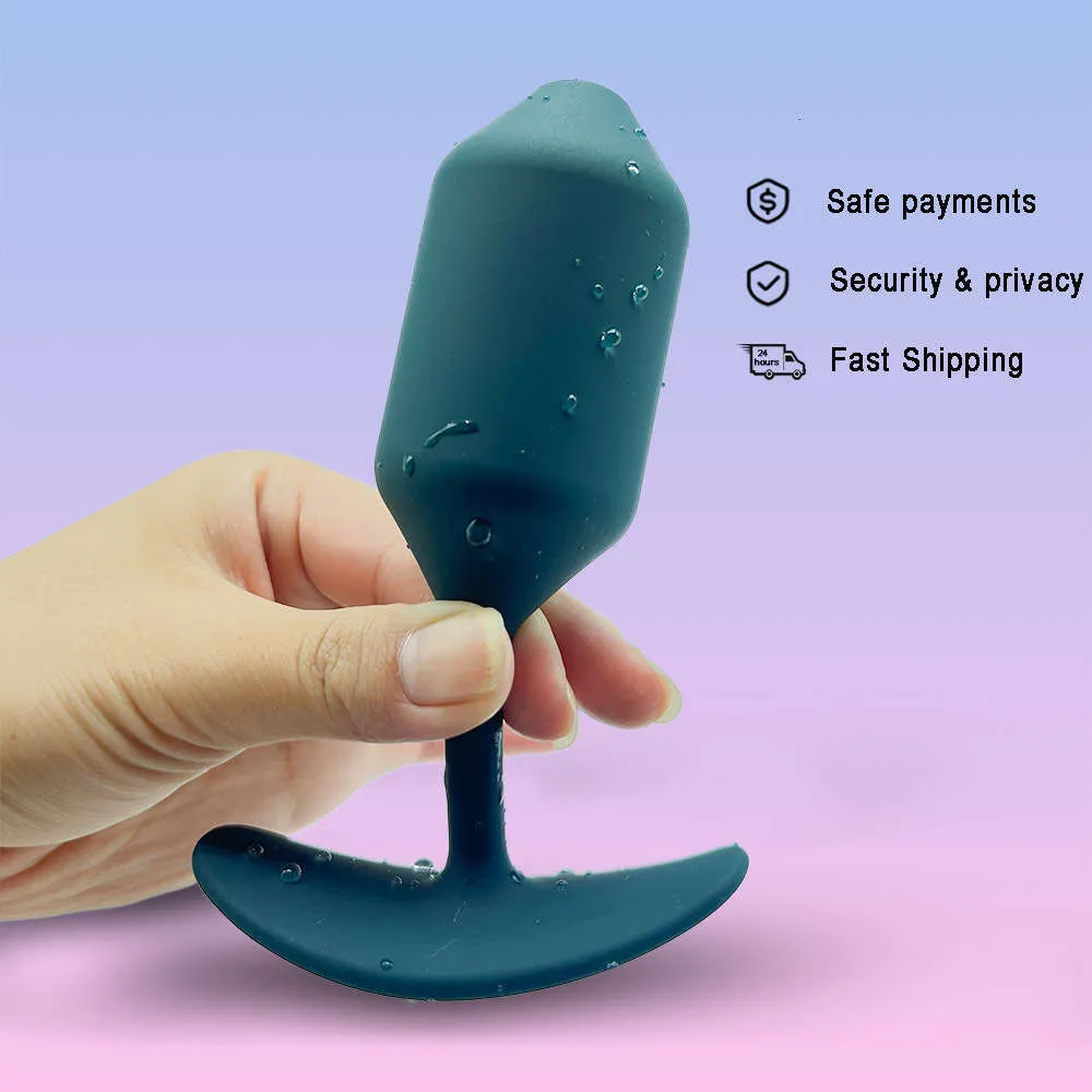 Sex Toy Massager 3st/Set Anal Plug med Balls Contraction Training Butt Prostate Massage Toys for Women Män Nybörjare Shop