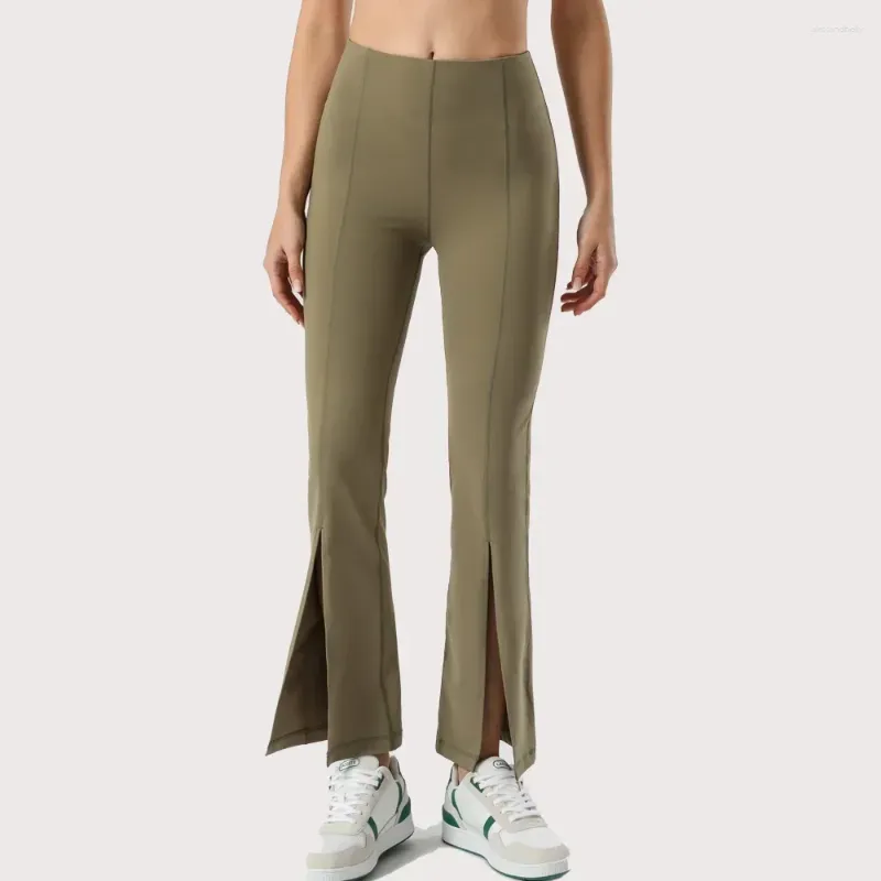  Side Slit Yoga Pants