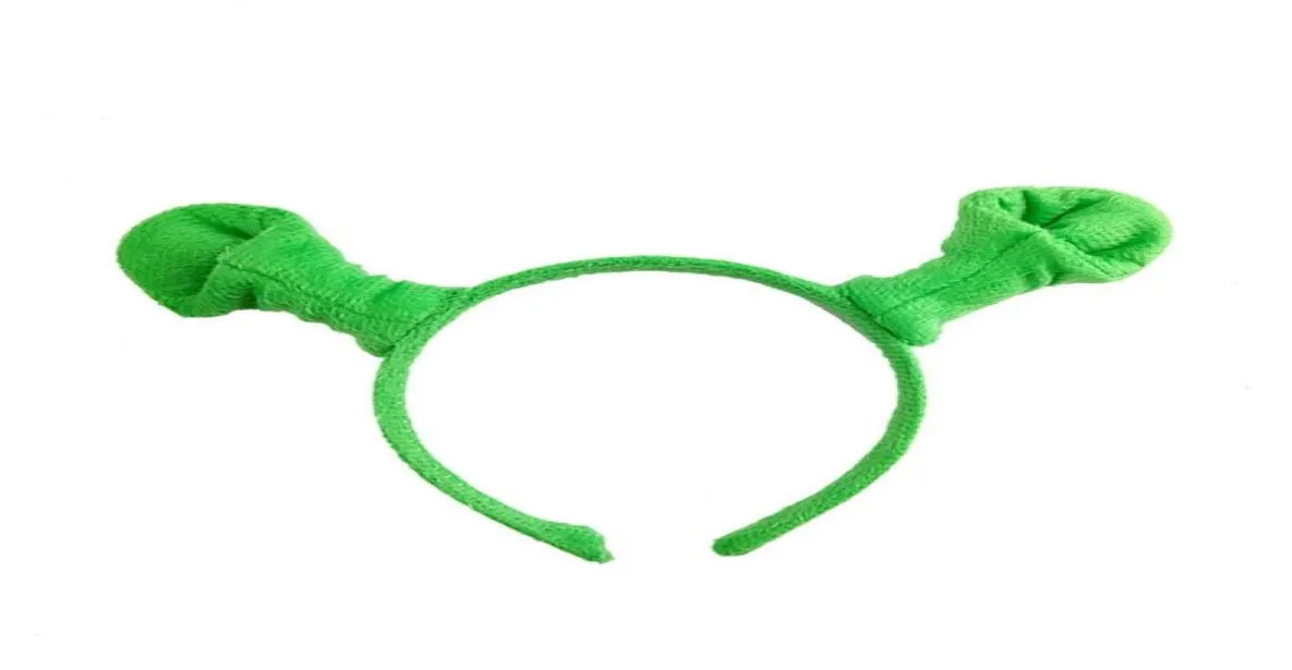 Grüner Oger-Ohren-Stirnband, Unisex, für Kostümzubehör, Party, Shrek-Stirnband, Party-Geschenk, 10 Stück, DEC5972990168