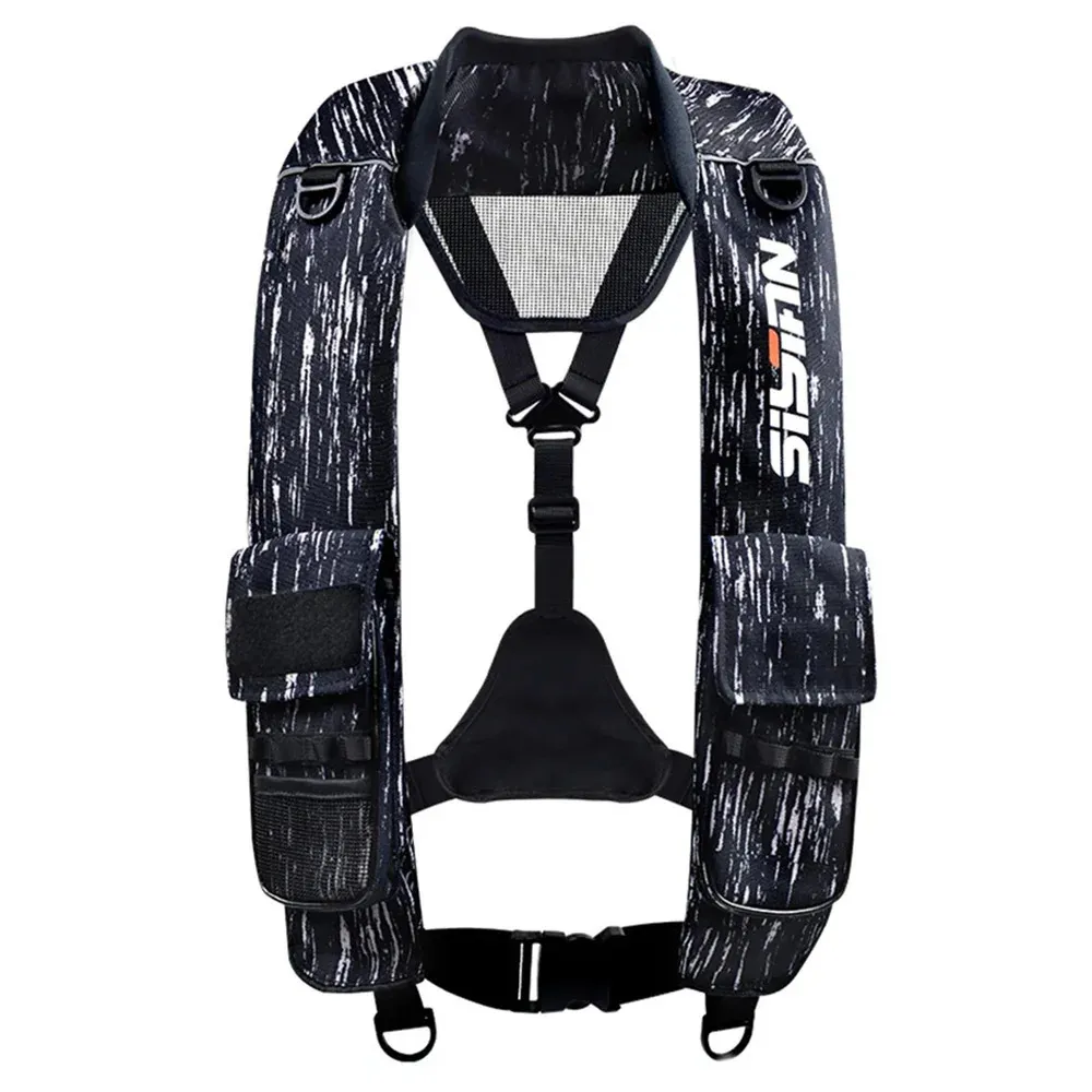 Gilet de sauvetage bouée gilet de sauvetage natation pêche gilet de sauvetage automatique gonflable adulte léger pêche marine natation veste de survie gilet 231201