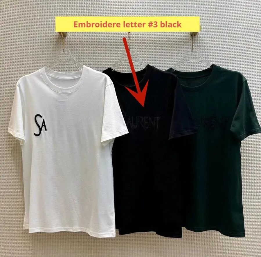 ☆Saint Laurent☆ Round neck short sleeve t-shirt caramel 80