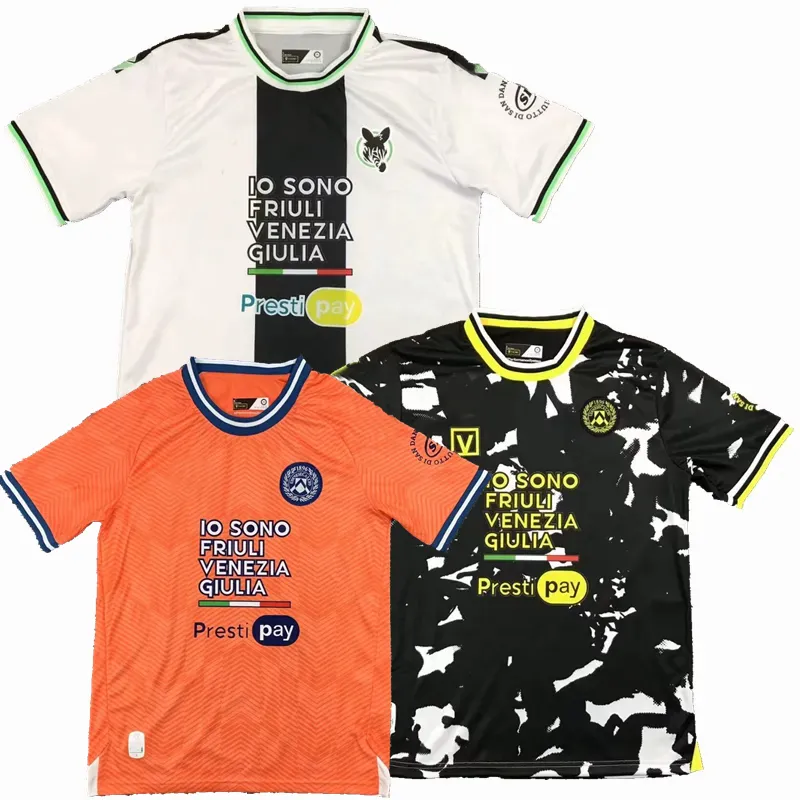 2023 2024 Udinese Soccer Jerseys Thauvin Deulufeu Success Pereyra Lucca Eijol Kabasele Zemura Lovric Souza Ebosele Home Away 3rd 23 24フットボールシャツ