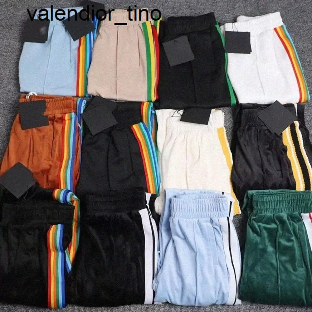 Designer New pa Men Long Pants Stripe Jogger Joggers Casual Winter fashion brand Rainbows Stripes Trousers mens womens pants