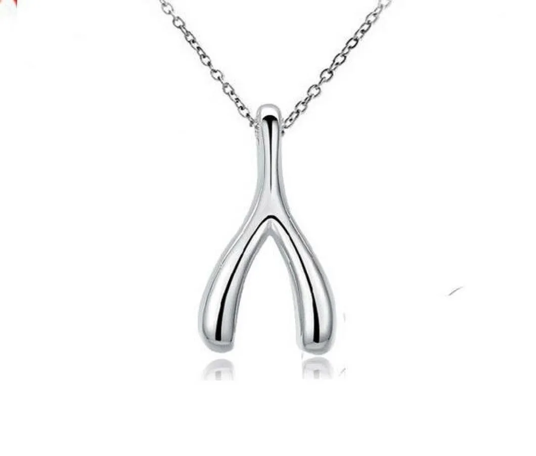 Collier Maxi Wishbone Vintage pour femmes, bijoux de mariage, chaîne de clavicule de style contracté, 8087250