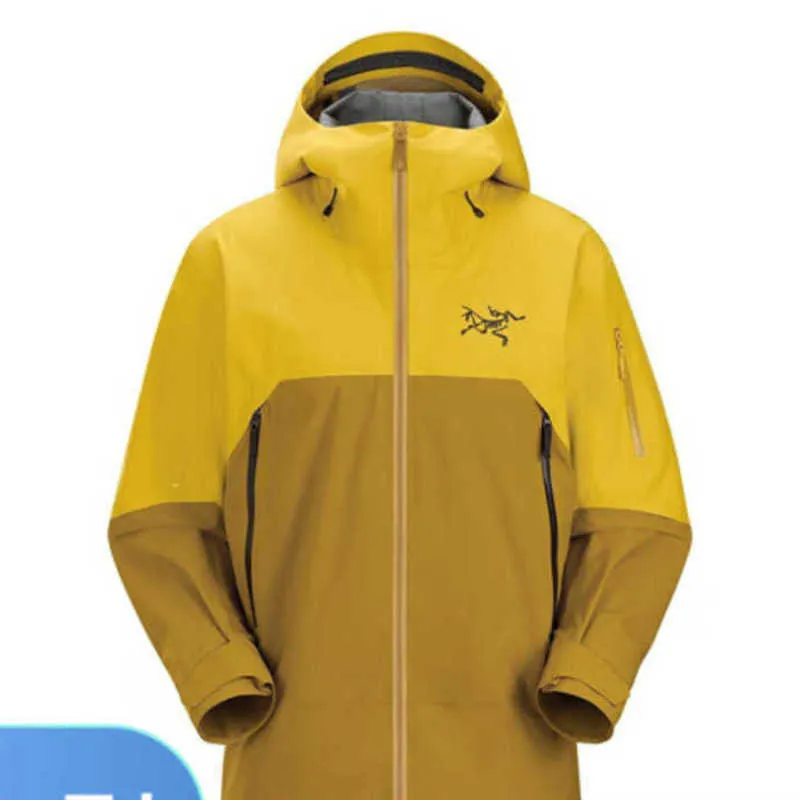 Mens Hoodie Arcterxys Designer Jackets Mens Rush Goretex Pro Weatherproof Warm Bowable Hard Shell Ski Charge