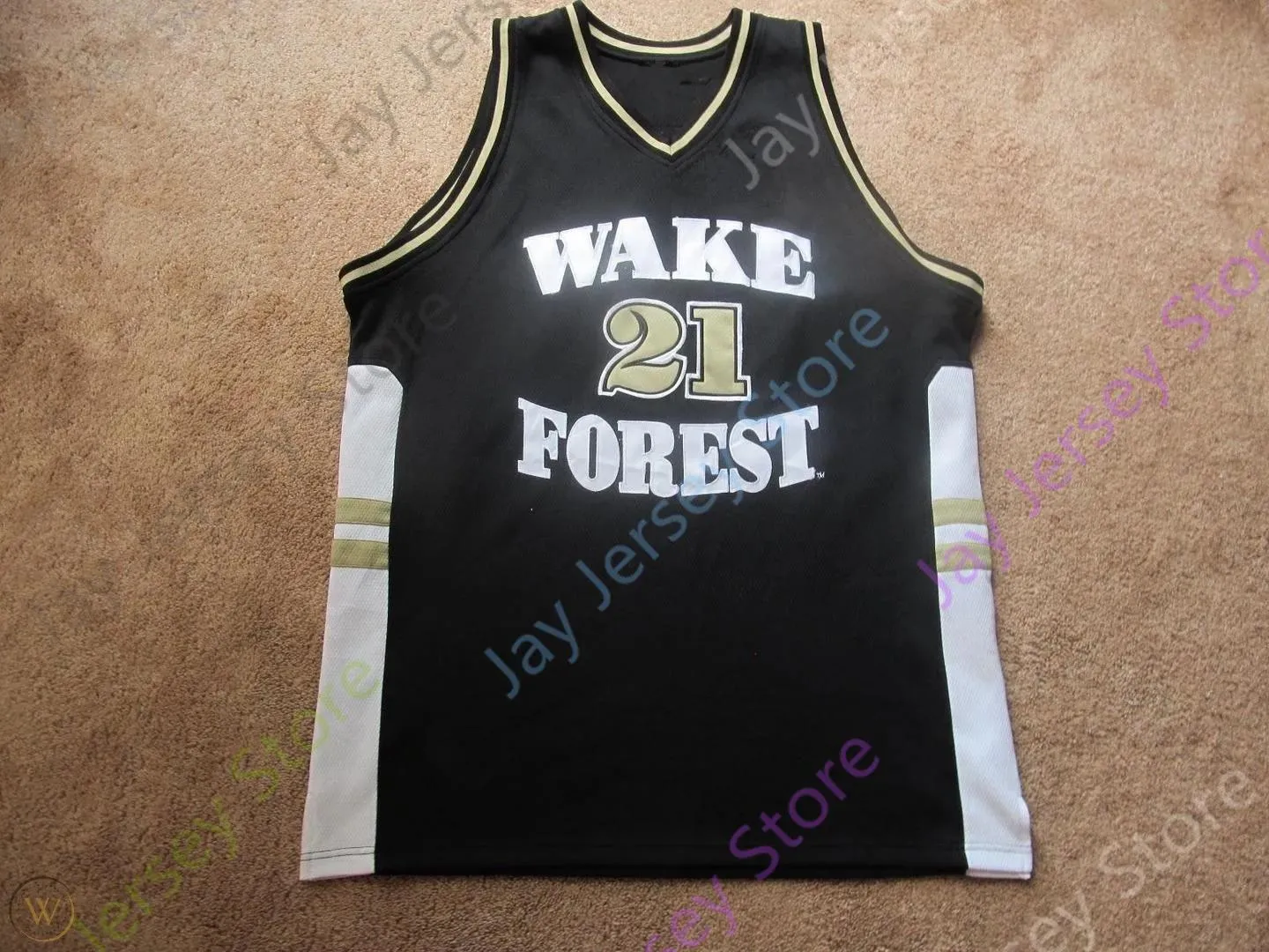 ウェア WAKE FOREST Univ. No.21 DUNCAN DHgate.com:Demon Deacons Basketball Jersey: College NCAA