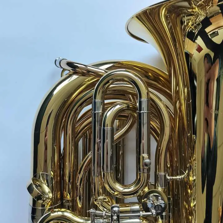 Instruments de musique en laiton, tuba de voyage à clé Bb