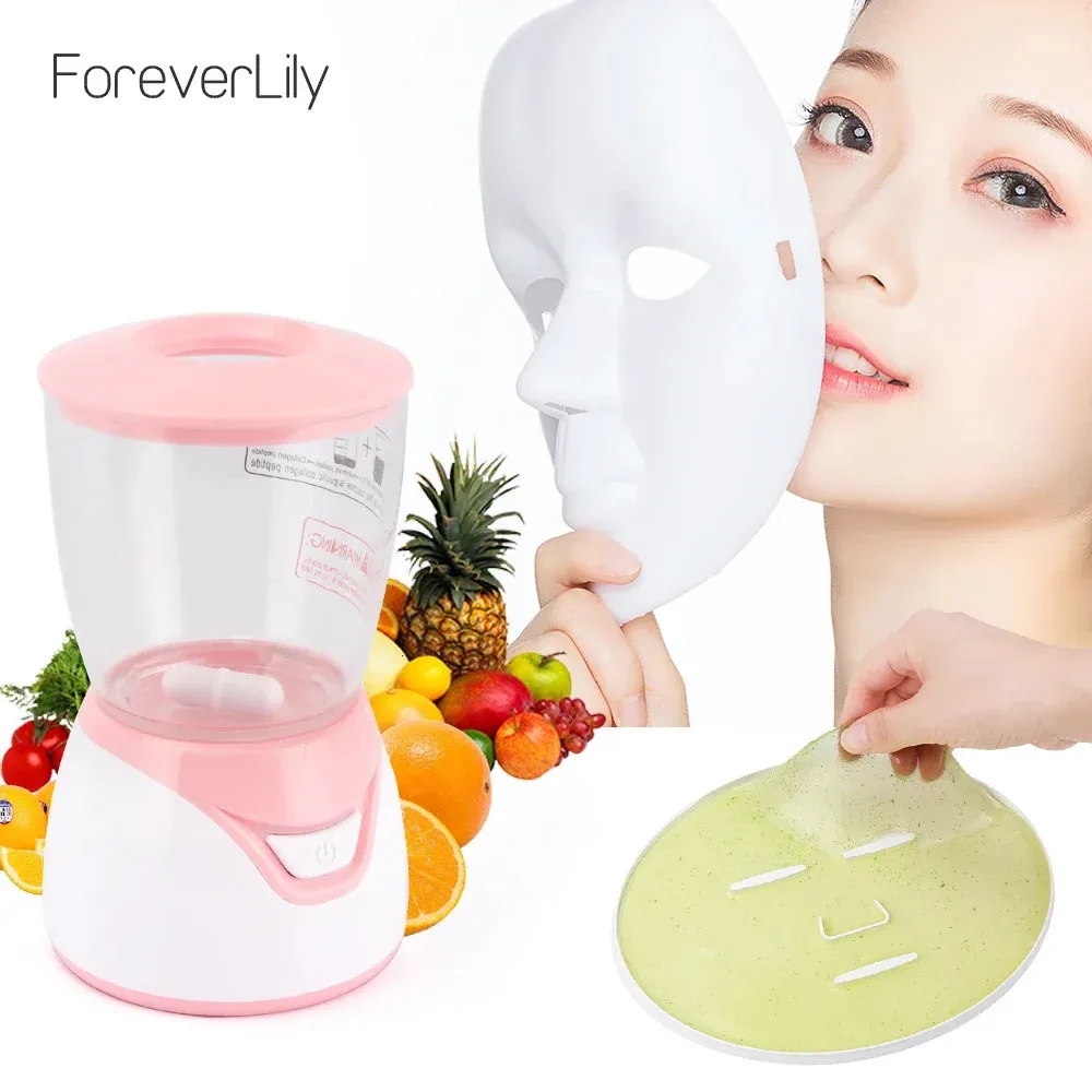 Dispositivi per la cura del viso Maschera per il viso Macchina fai da te Macchina automatica per maschere Succo di frutta vegetale Maschera al collagene del latte Dispositivo per maschera mini SPA 231130