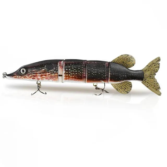 Baits Lures 260mm 108g 4 Segement Alive Realistic Fishing Lure Multi  Articulated 8 Segement Pike Muskie Swimbait Crankbait Hard Fish 231130 From  9,65 €
