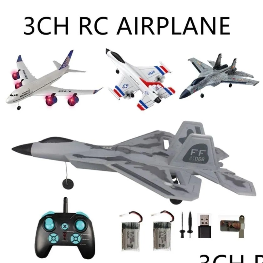 Avion RC BM03-3CH-Avion Su35 2.4g 2ch-3ch 6 Axes Gyro Epp À Aile Fixe,  Jouet D'extérieur, Télécommande Électr