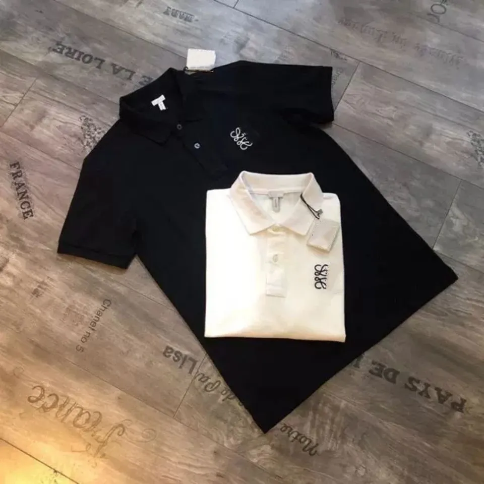 Polo Mens T Shirt Designer Skull Print Tshirts Tops With Stripe Unisex korta ärmar M-4XL