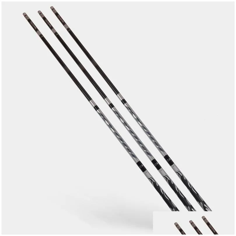 Spinning Rods Fishing Rod Carbon Black Steel 28 Tone Super Hard NT Pit Drop Delivery Sports Outdoors Otdz8