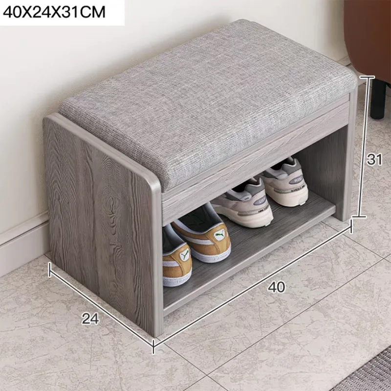 Household doorstep shoe changing stool, doorstep shoe rack can be seated