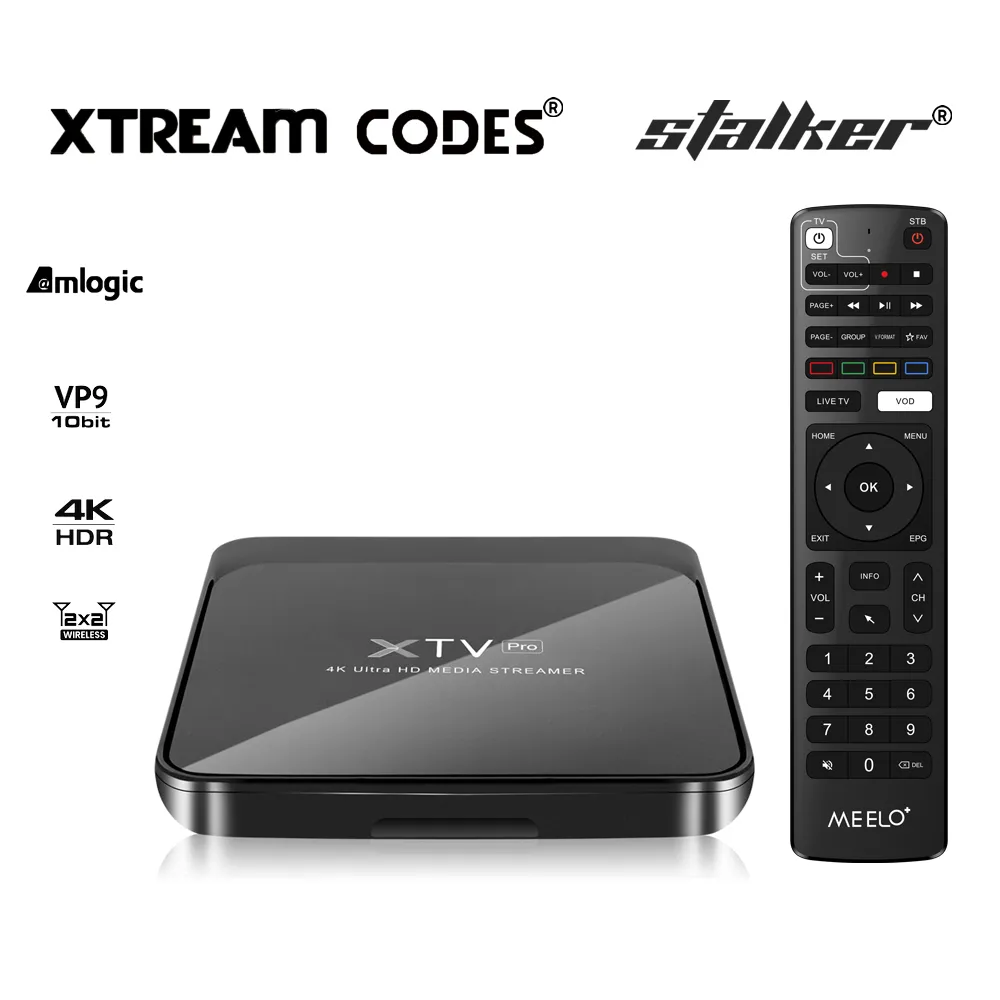 Mi Box 4K Android TV 9.0 Smart TV Box, Streaming Device (Black) Refurbished