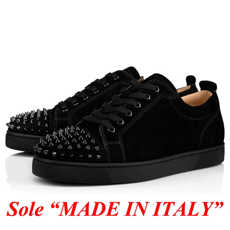 With Box 2024 Red Bottoms Men Sneakers Casual Shoes Sole Made In