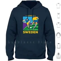 Men s Hoodies Sweatshirts Classic Sweden Poster World Soccer Cup Russia Sverige Team Jersey hoodies long sleeve 220922