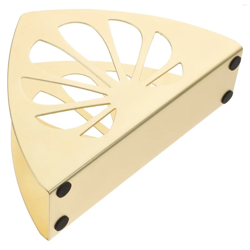 Porte-serviettes pour table, porte-serviettes triangulaires en acier inoxydable, distributeur de serviettes debout pour cuisine, salle à manger, décors, restaurant, ferme, hôtel, fête