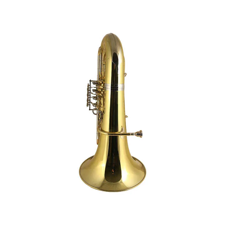 Euphonium Yellow Brass Euphonium - Nickel Plated 4 Rotary Valves
