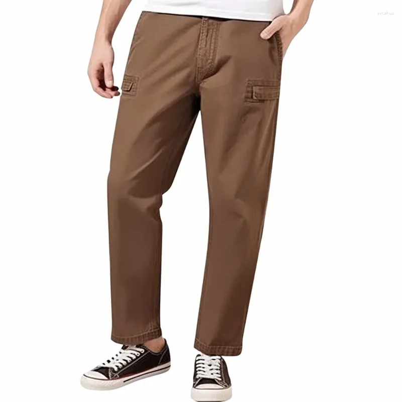 Pantaloni da Uomo Vintage in Cotone Lucido