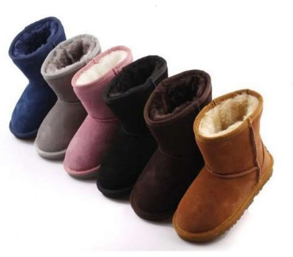 UG G Kid garçons filles bottes de neige enfants bébé chaussure chaude adolescents étudiants chaussures d'hiver réel australie de haute qualité