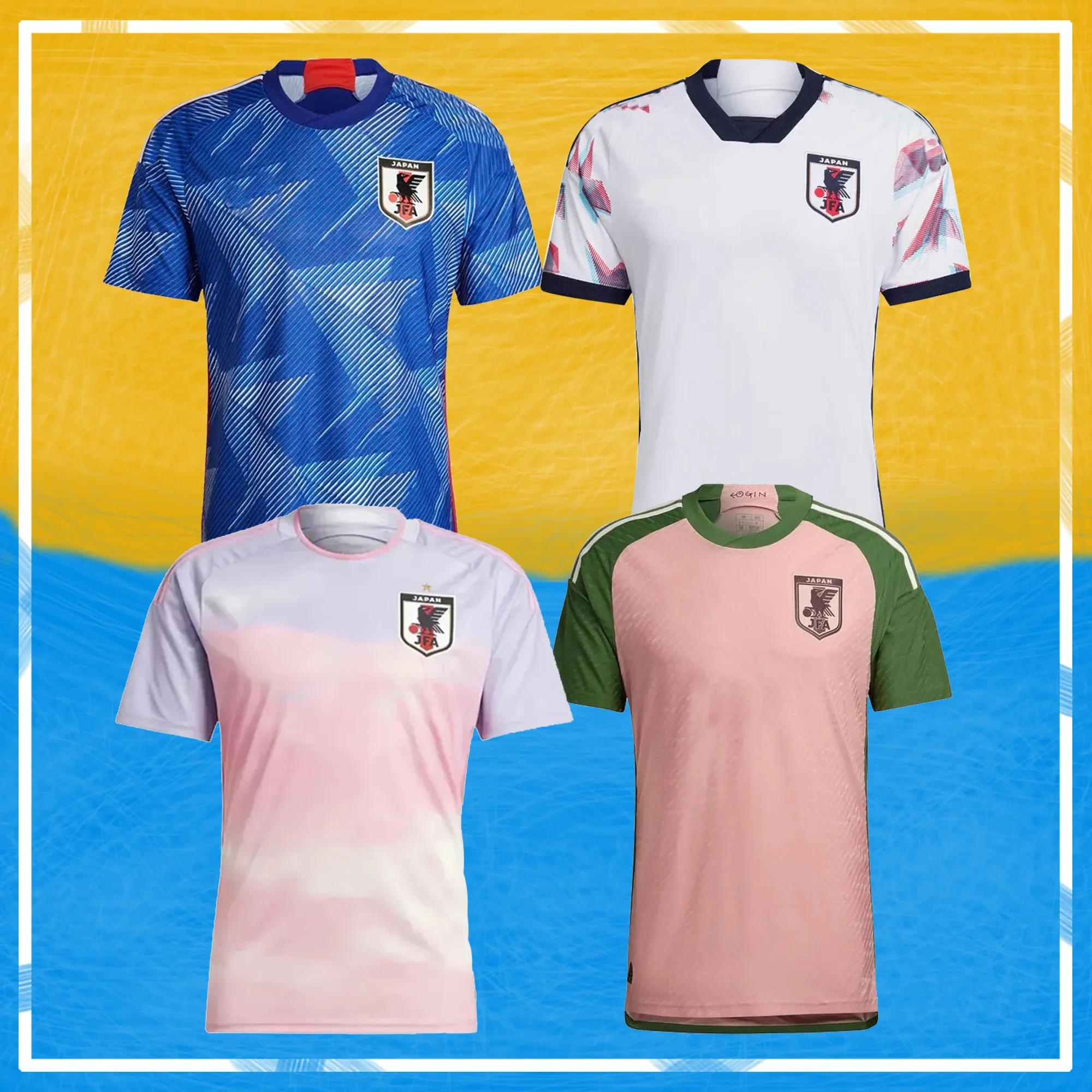 23 24 JapAnS Soccer Jerseys Cartoon ISAGI ATOM TSUBASA MINAMINO HINATA