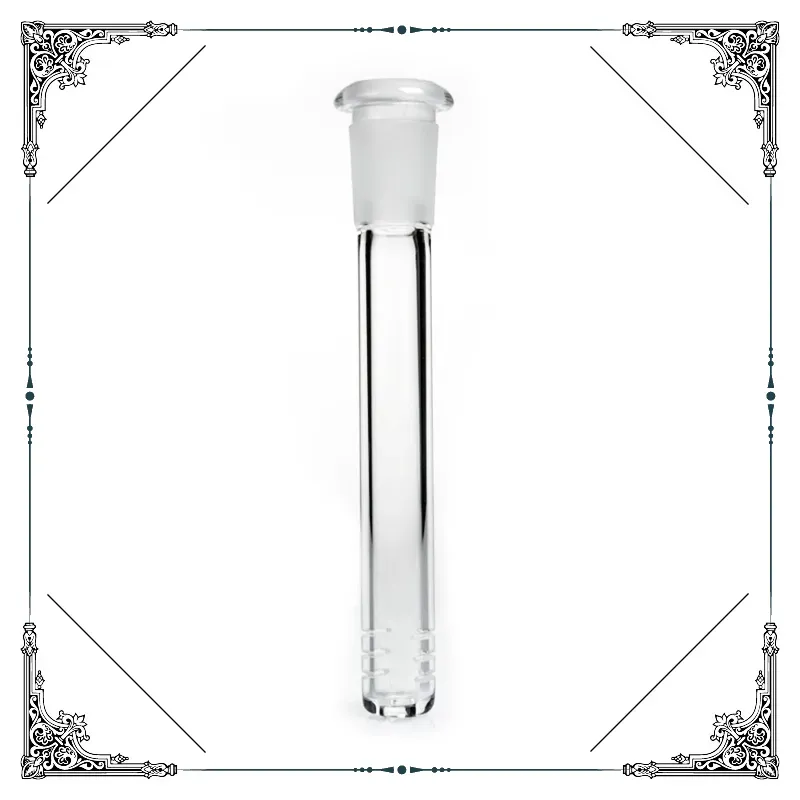 3.5 inches 4 inches 4.5 inch glass downstem hookah Diffused Downstem with 6 cuts slide different size Smoking Accessories for glass bong Manufacturer