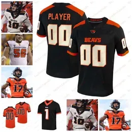 Custom Oregon State Beavers Football Jersey Cory Stover Jacob Strand Ryan Cooper Jr. J.t. Byrne Jack Colletto Ryan Franke Jesiah Irish