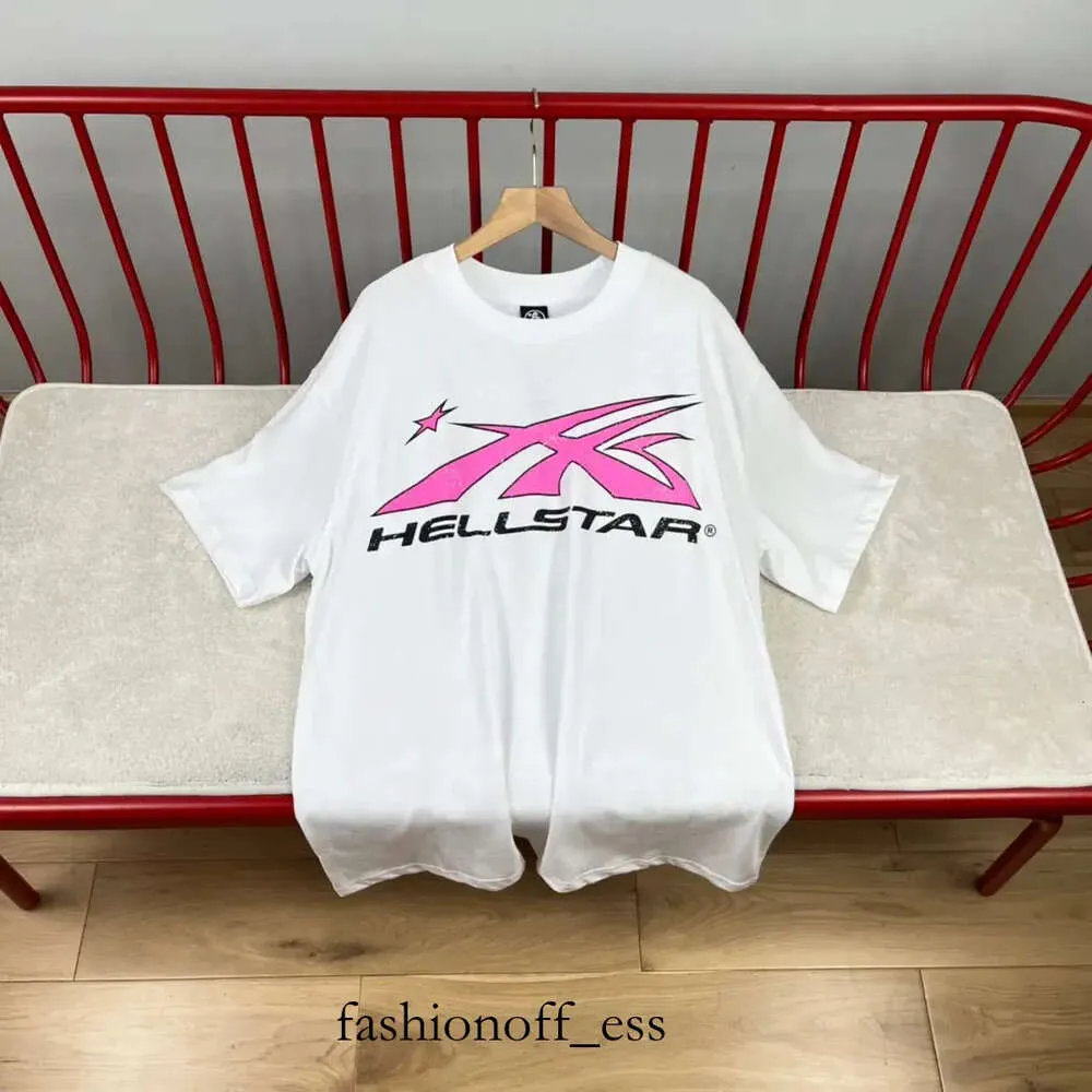 Moda Mens Camisetas Mulheres Tees Luxurys Designers Camisetas Rosa Tee Homens Casual Manga Curta Rua Designer Top Hellstar Camisa 665 10