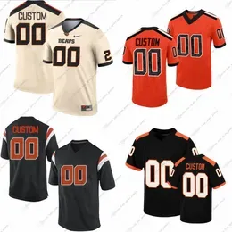 Custom NCAA Oregon State Beavers College Football Jerseys Voltin White Collins Faamoe Golden Hickle Hodgins Howard Lolohea Omotosho Rawls Saluni Shippen Sio