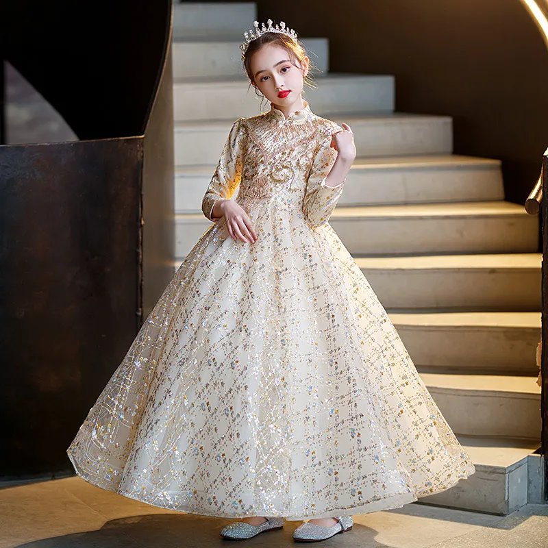 Shining Beading Ball Gown Tulle Jewel Handmade Flower Evening Dress Shining Beading Ball Gown Tulle Jewel Handmade Flower Evening Dress