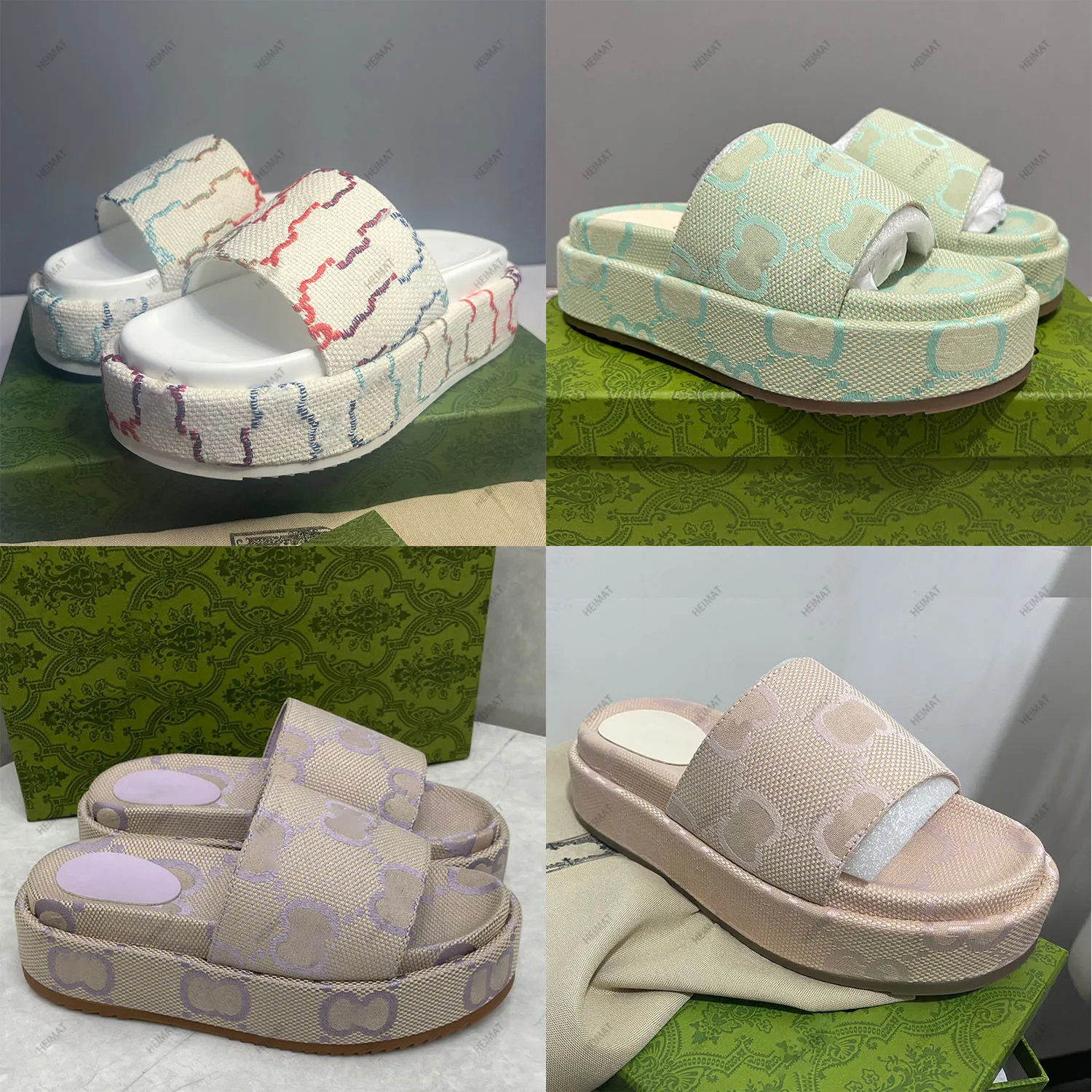 10a Designer Slipper dla kobiet zjeżdżalnie sandałowe płaskie buty Sandles Summer Buty Klasyczna marka gruba swobodna kobieta na zewnątrz kapcie suwaki na rzep plażowy sandały z pudełkiem 35-44