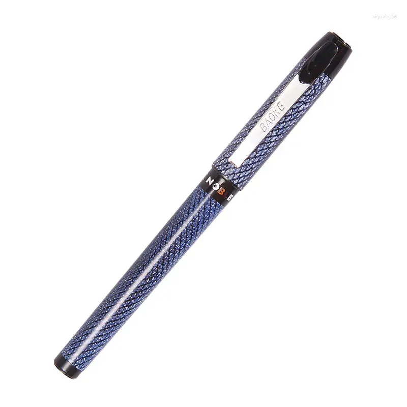 Цельные гелевые ручки со змеиной поверхностью, большая емкость, черные чернила, 0,5 мм, 0,7 мм, 1,0 мм, пластиковая ручка для подписи, школьные и офисные принадлежности