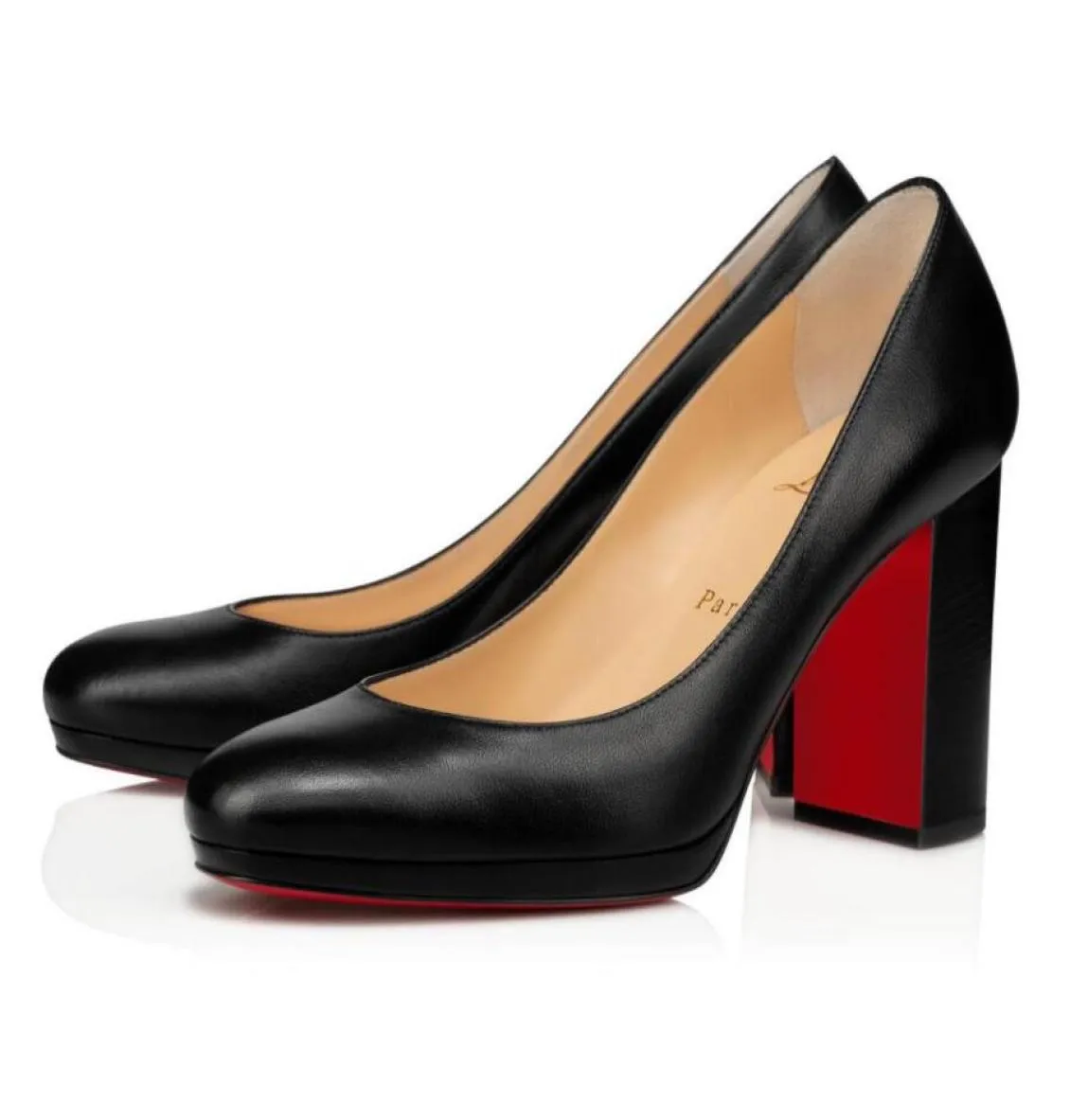 Lady gena clearance round toe pump