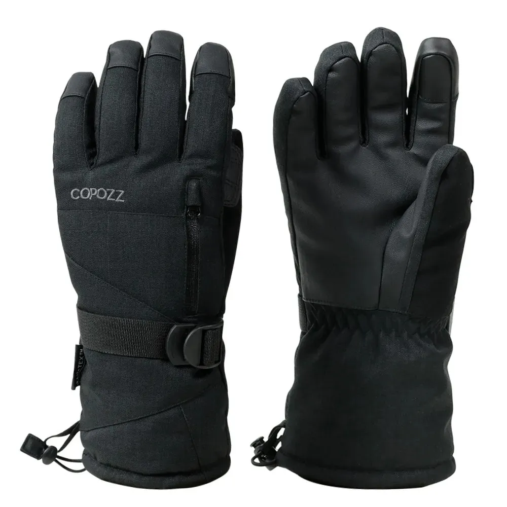 Five Fingers Gloves COPOZZ Ski Waterproof with Touchscreen Function Thermal Snowboard Warm Motorcycle Snow Men Women 231201